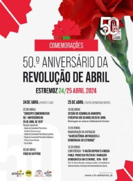 50 anos em Liberdade - Comemorações 50.º Aniversário da Revolução de Abril