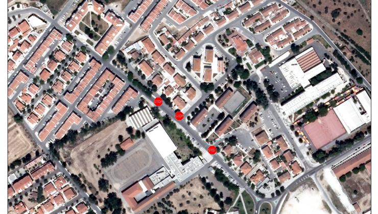 Nova sinalização de trânsito na cidade de Estremoz
