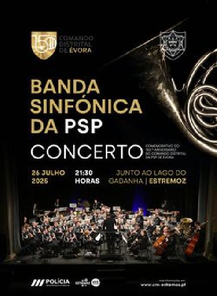Concerto da Banda Sinfónica da PSP, em Estremoz
