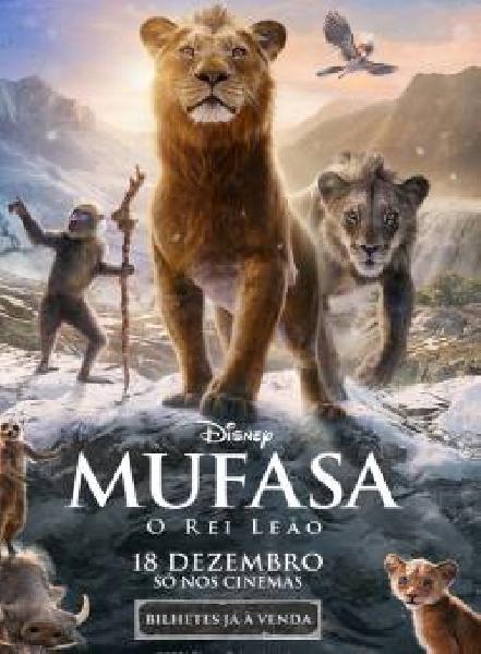 Cinema: Mufasa: O Rei Leão (VP)