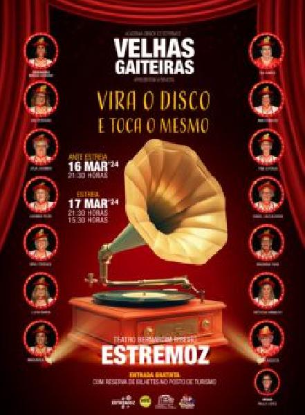 Revista: Velhas Gaiteiras apresentam: Vira o disco e toca o mesmo
