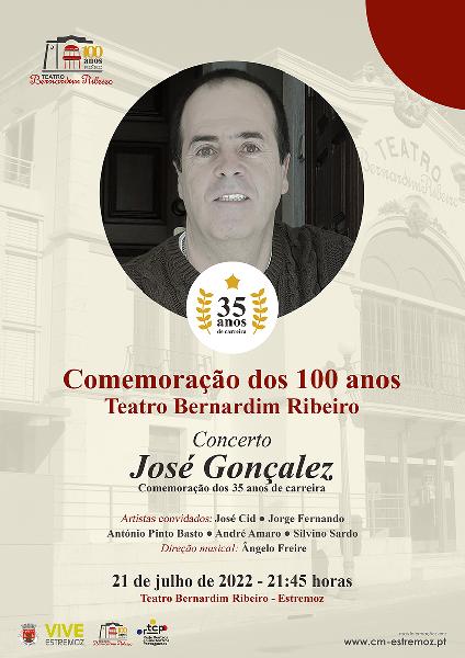 Concerto José Gonçalez - Comemoração dos 35 anos de carreira