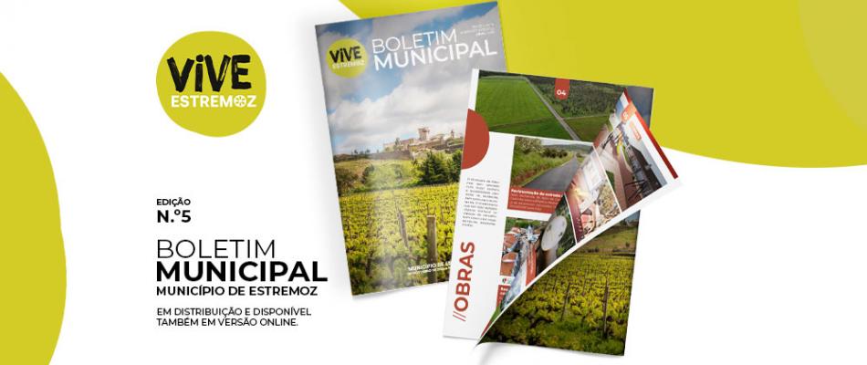5.ª edição do Boletim Municipal já se encontra online