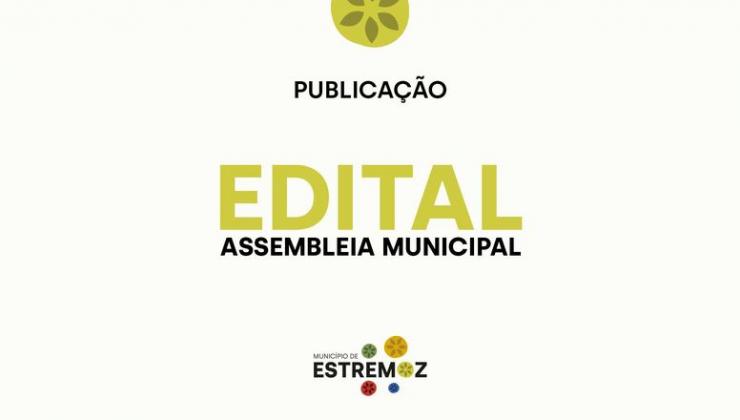 Imagem Notícia Editais da Sessão Ordinária da Assembleia Municipal de 29 de abril de 2024